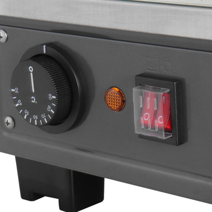 HW928 Buffalo Verwarmde Deurmerchandiser Voor En Achter 136Ltr