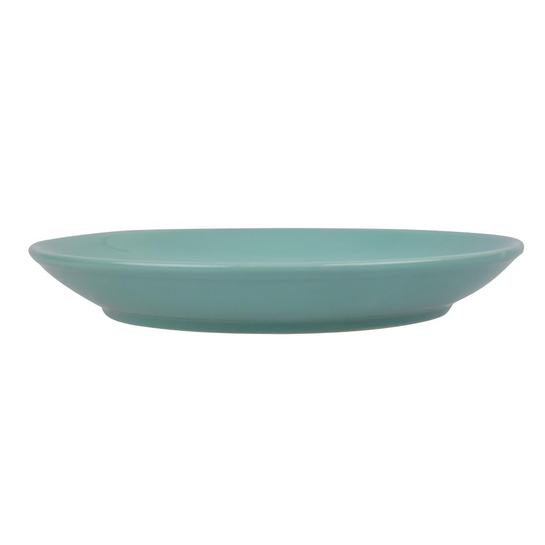 CG355 Olympia Café coupebord aqua 20cm (12 stuks)