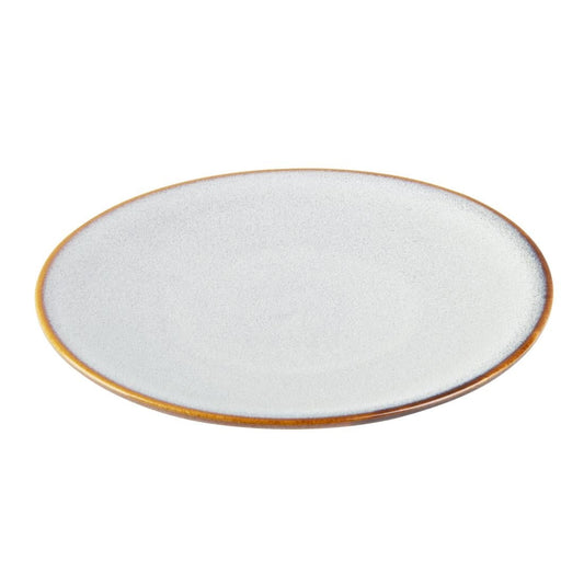 FU189 Olympia Drift Grijze Effen Coupe Borden 180mm (6 Stuks)