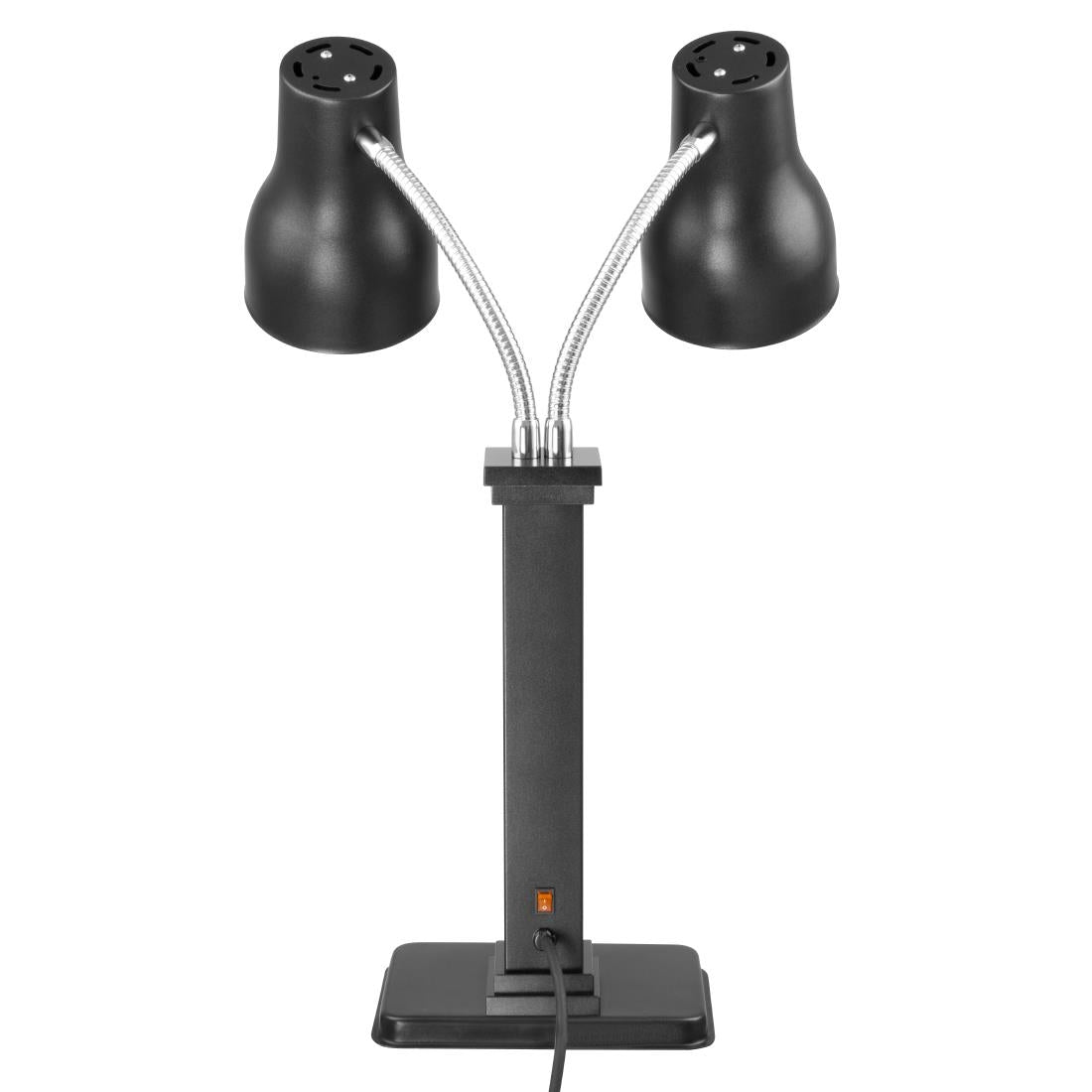 JA868 Buffalo Dubbele Warmtelamp Snijstation Mat Zwart 2x250W