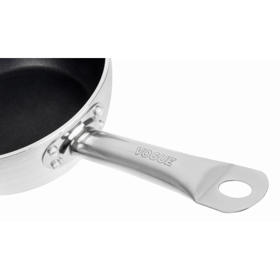 CB903 Vogue Teflon Platinum Plus anti-aanbak inductie sauteuse 20cm