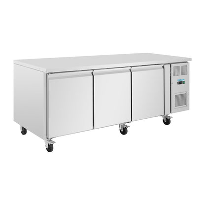 UA084 Polar U-serie 3-deurs counter met euronorm opslag 634Ltr