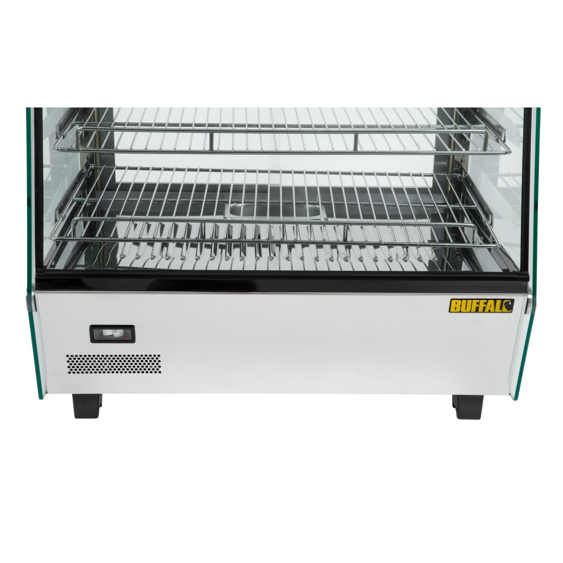 CD231 Buffalo warmhoudvitrine 120L 67(h) x 68,7(b) x 56,8(d)cm