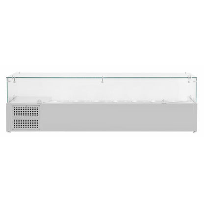 G609 Polar g-serie toonbankkoelkast 7x 1/4gn