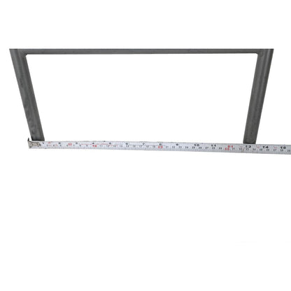 HZ824 Bolero Cantina compacte barkrukken met mangohouten zitting Gunmetal (4 stuks)