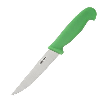 C862 Hygiplas gekarteld groentemes 10cm groen