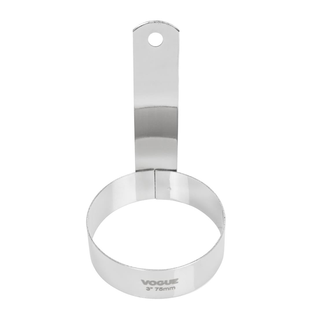 GD695 Vogue eierbakring met lang handvat 7,5cm