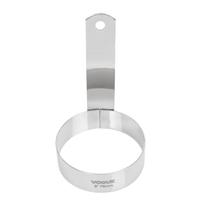 GD695 Vogue eierbakring met lang handvat 7,5cm