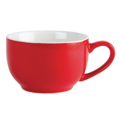 GK073 Olympia Café koffiekoppen rood 23cl (12 stuks)