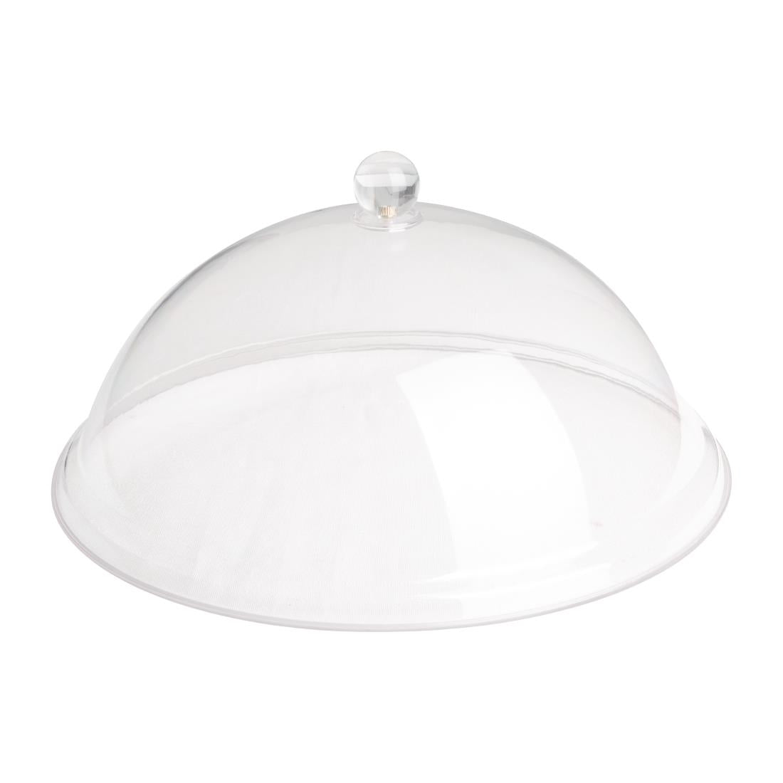 FE470 Olympia Kristallon polycarbonaat cloche transparant 315(Ø) x 125(H)mm