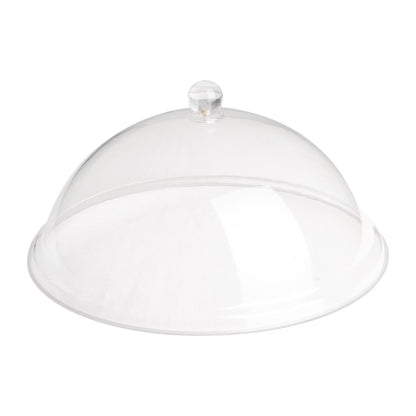 FE470 Olympia Kristallon polycarbonaat cloche transparant 315(Ø) x 125(H)mm