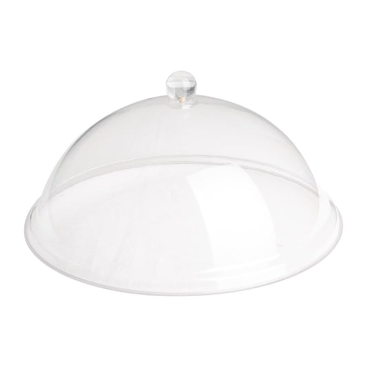 FE470 Olympia Kristallon polycarbonaat cloche transparant 315(Ø) x 125(H)mm