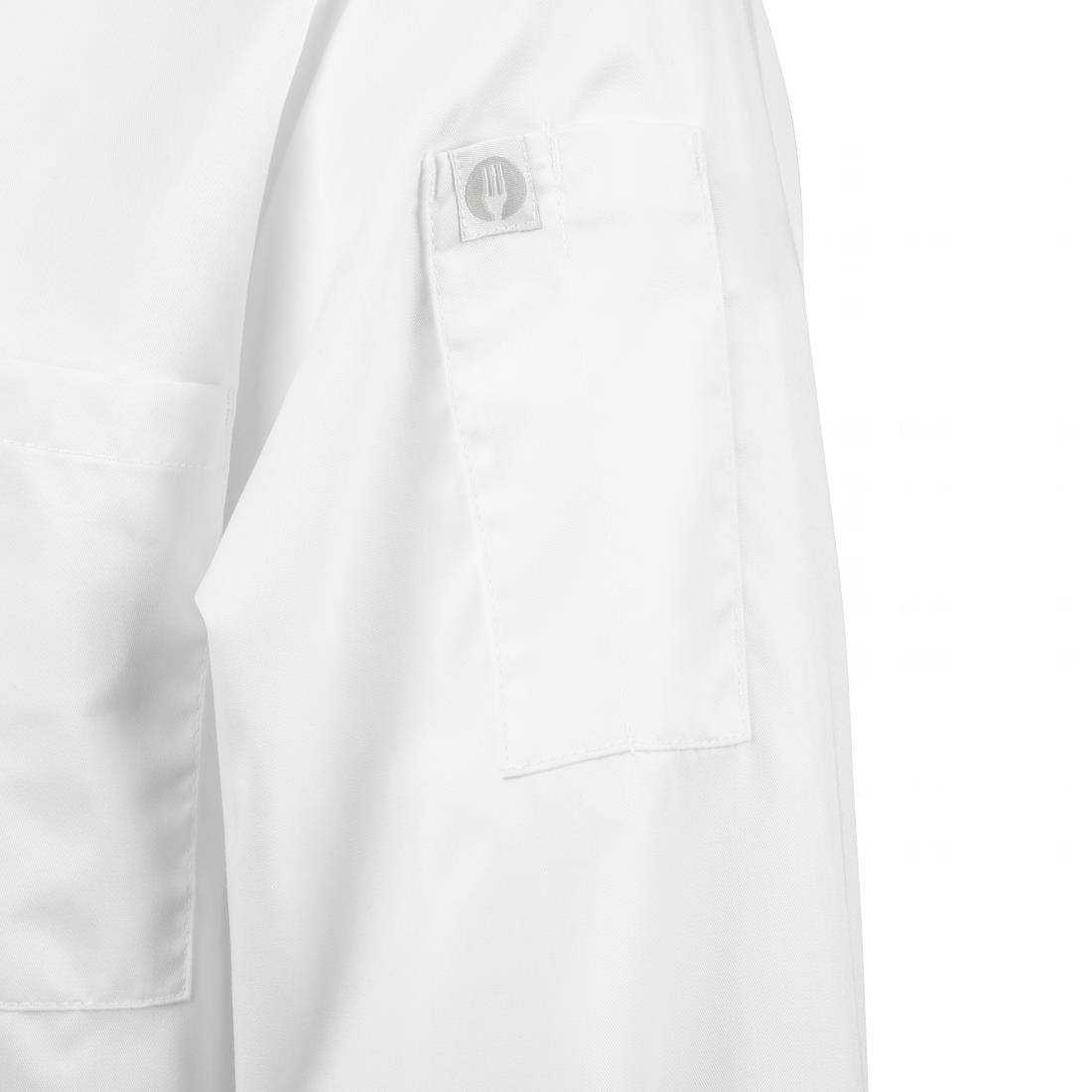 B649-XL Chef Works Calgary Cool Vent unisex koksbuis wit XL