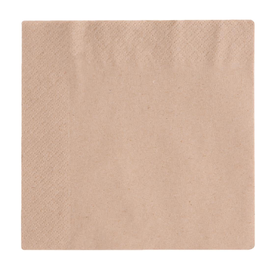 DW621 Vegware composteerbare ongebleekte lunchservetten 33cm (2000 stuks)