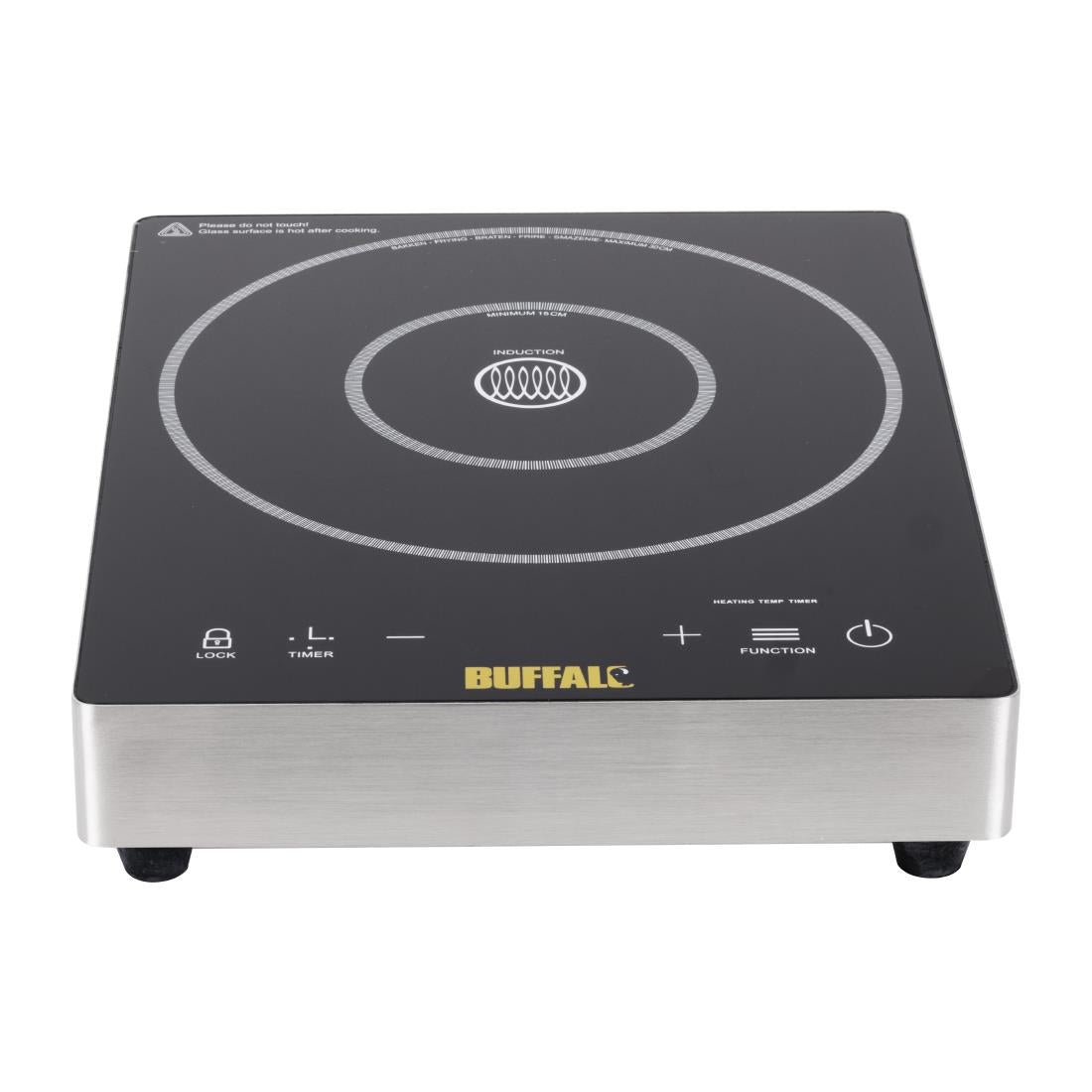 DF825 Buffalo inductiekookplaat met touchbediening 3000W