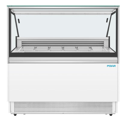 UA058 Polar U-Serie 6-Pan IJs Vitrine Kast Vriezer