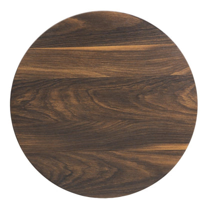 HW853 Bolero Complete Tafel Rond Donker Hout Effect 600mm