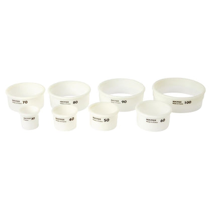 E043 Matfer Bourgeat Exoglass stekerdoos rond glad (8 stuks)