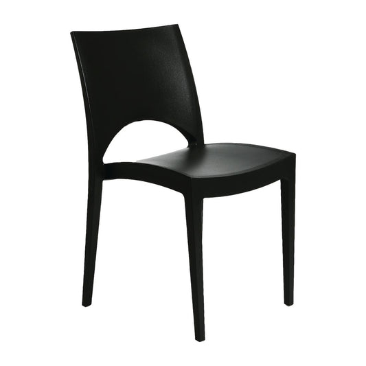 FN994 Sol outdoor/indoor stapelbare stoel anthraciet