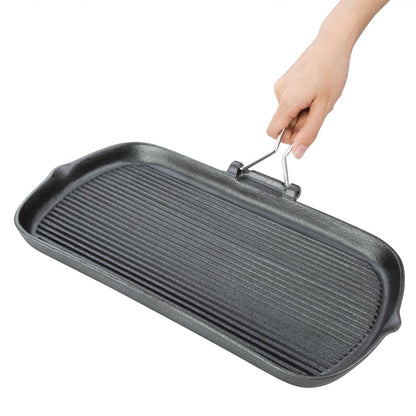 K417 Vogue gietijzeren grillpan 22cm