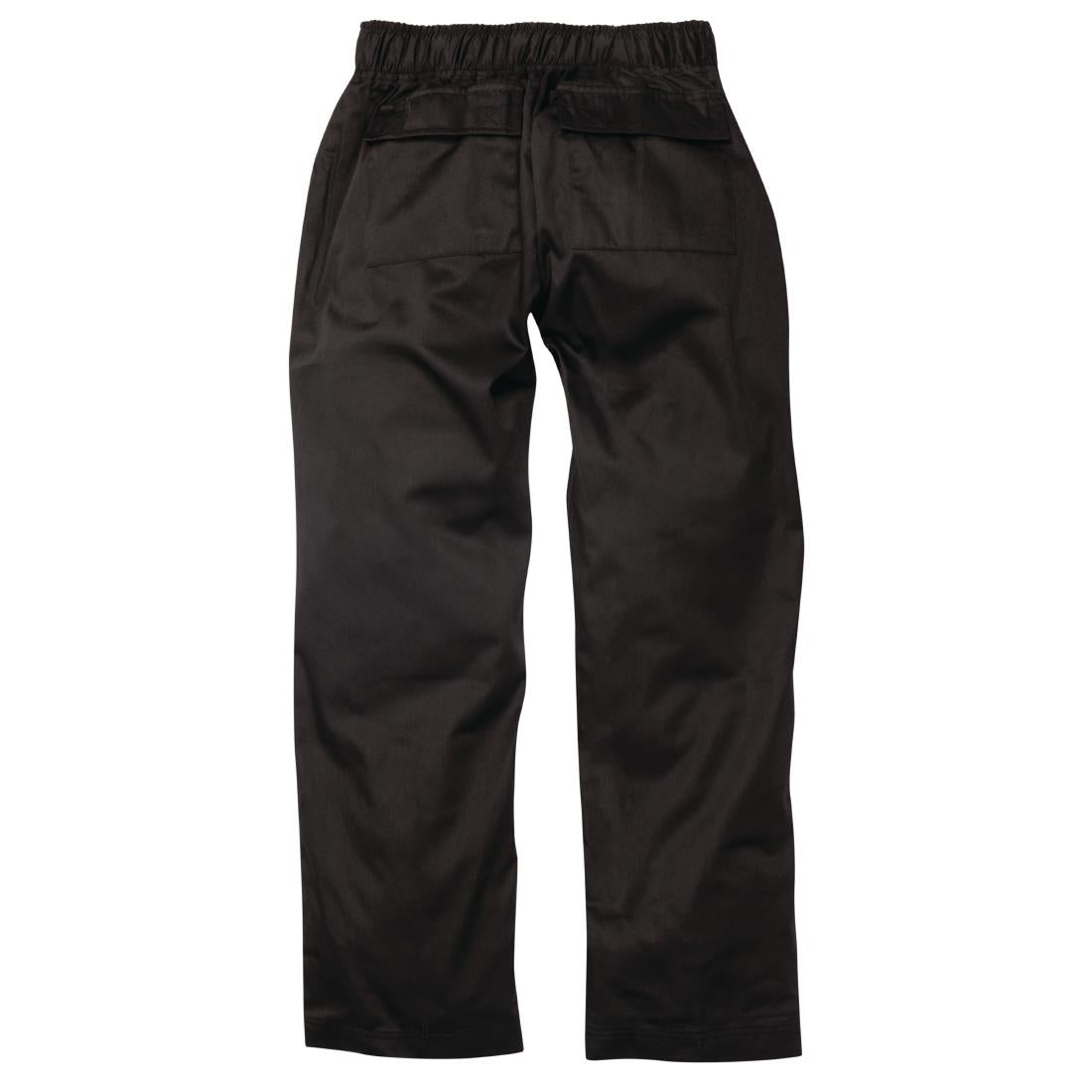 A431-S Chef Works Executive dames pantalon zwart S