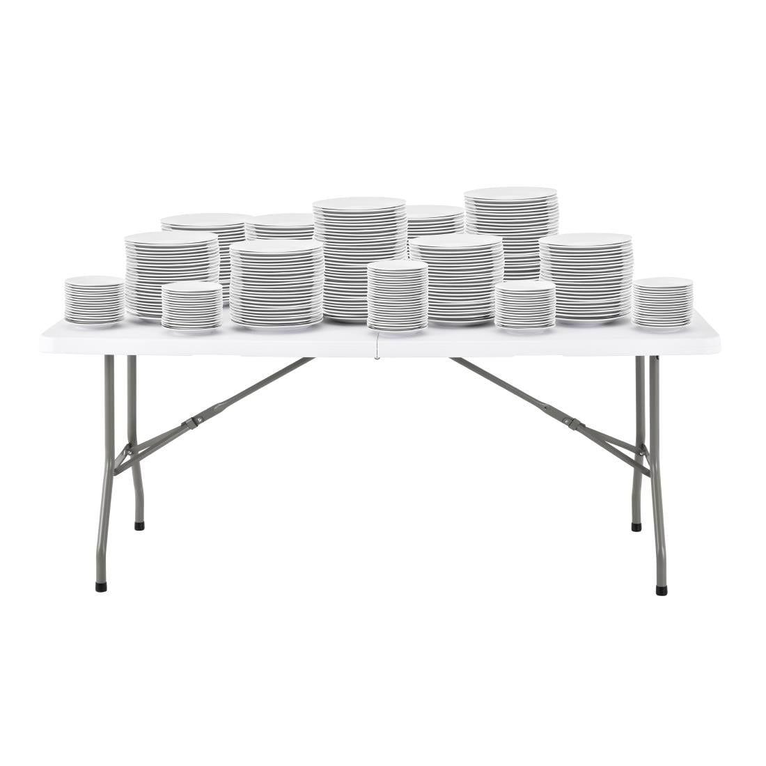 L001 Bolero klaptafel wit 183cm