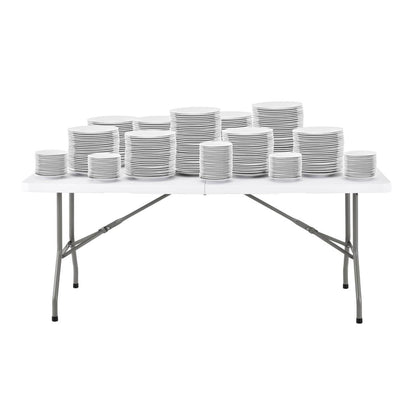 L001 Bolero klaptafel wit 183cm