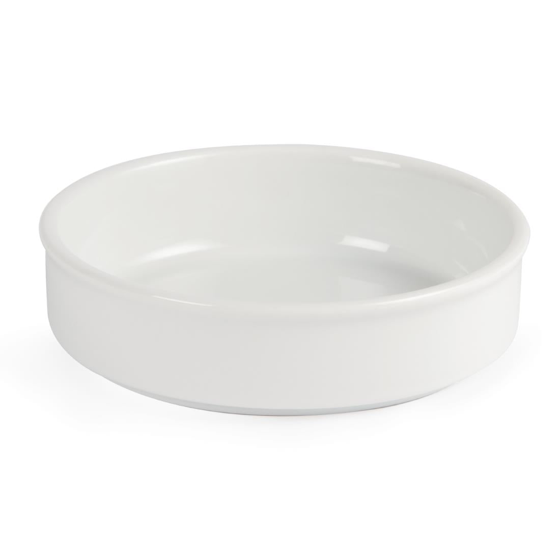 DK828 Olympia Whiteware Stapelbare Tapasschaaltjes 13,4cm (6 Stuks)