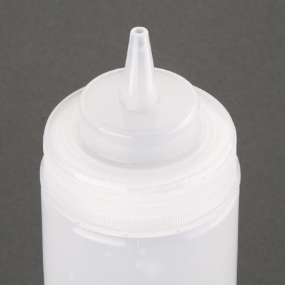 E092 Vogue portioneer knijpfles transparant 450ml