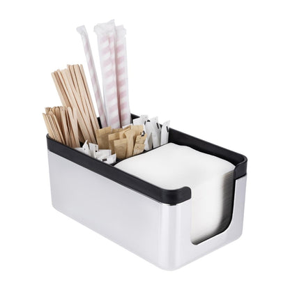 HU098 Olympia Kristallon Bar Caddy Verchroomd Abs
