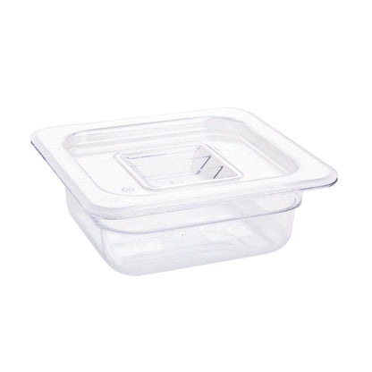 U239 Vogue polycarbonaat bak transparant GN 1/6 65mm
