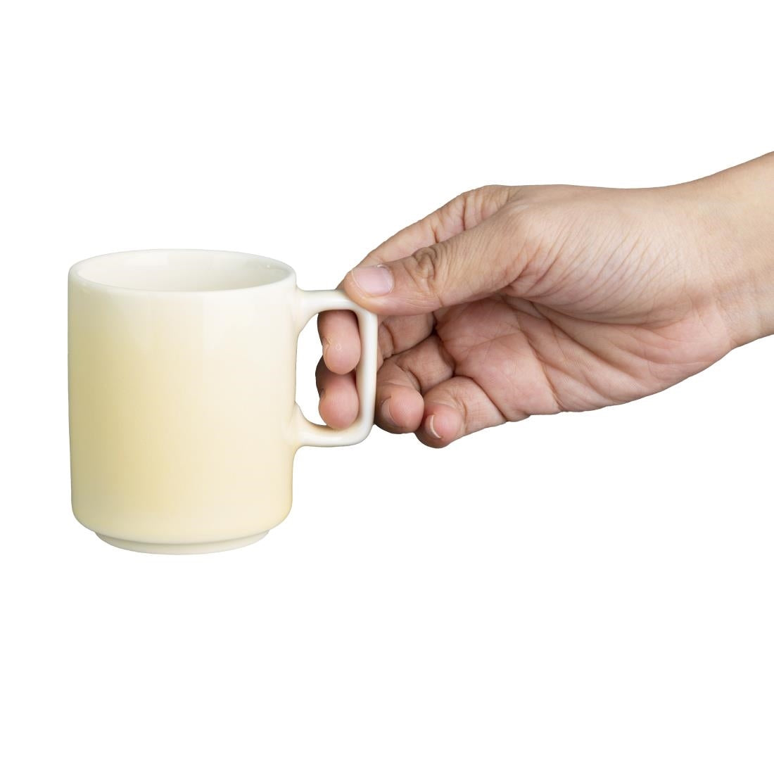 CU424 Olympia Fondant koppen lemon geel 170ml (6 stuks)