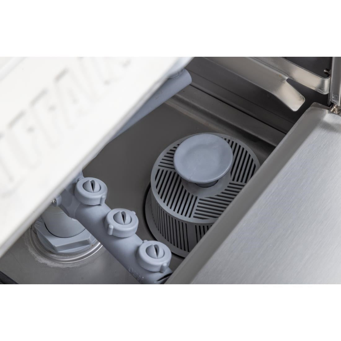 HC516 Buffalo Digitale Aanrecht Vaatwasser Glas 350mm Mand 3.3Kw