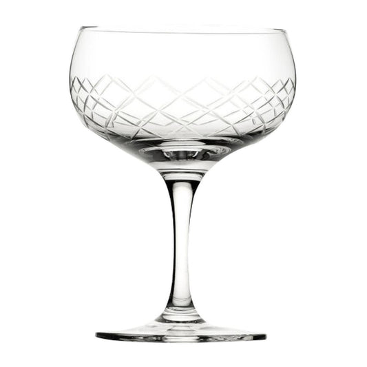 CZ056 Utopia Raffles Diamond Coupe-Glazen 160ml (6 stuks)