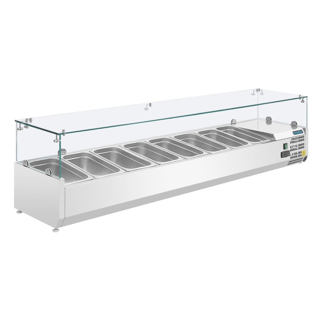 GD877 Polar G-serie opzetkoelvitrine 8x GN 1/3