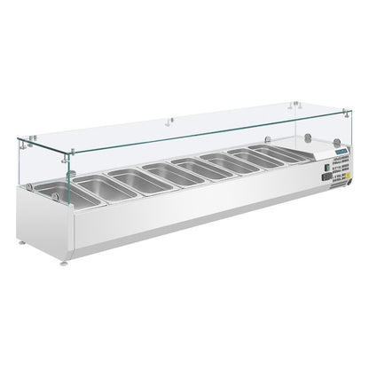 GD877 Polar G-serie opzetkoelvitrine 8x GN 1/3