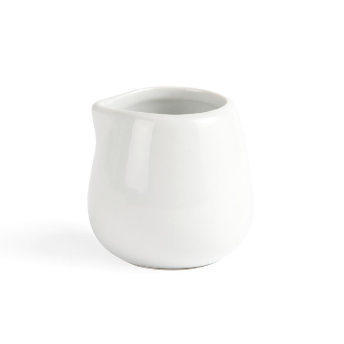 C204 Olympia Whiteware melkkannetjes 8,5cl (12 stuks)