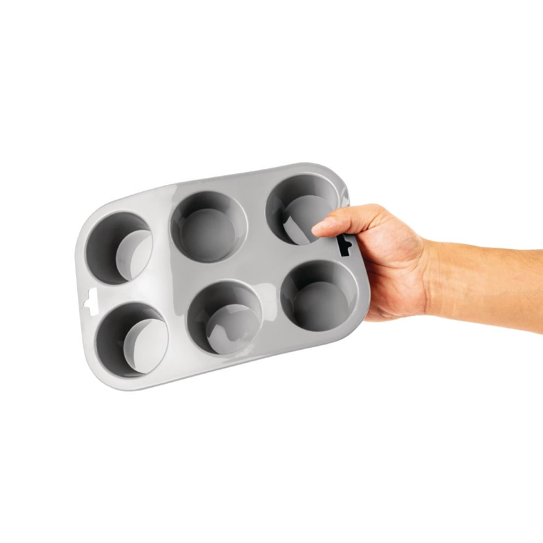 DA520 Vogue flexibele silicone muffinvorm 6 cups
