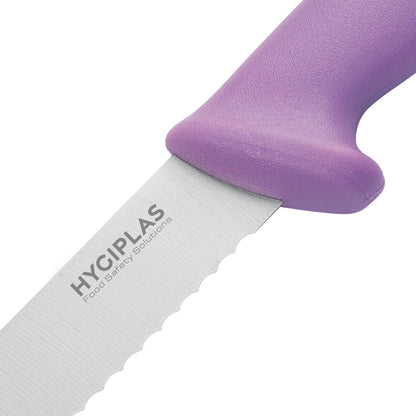 FP731 Hygiplas broodmes 21,6cm paars
