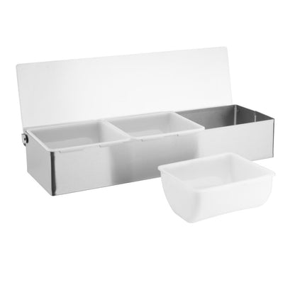 K490 Olympia ingrediëntenbak met 3 bakjes