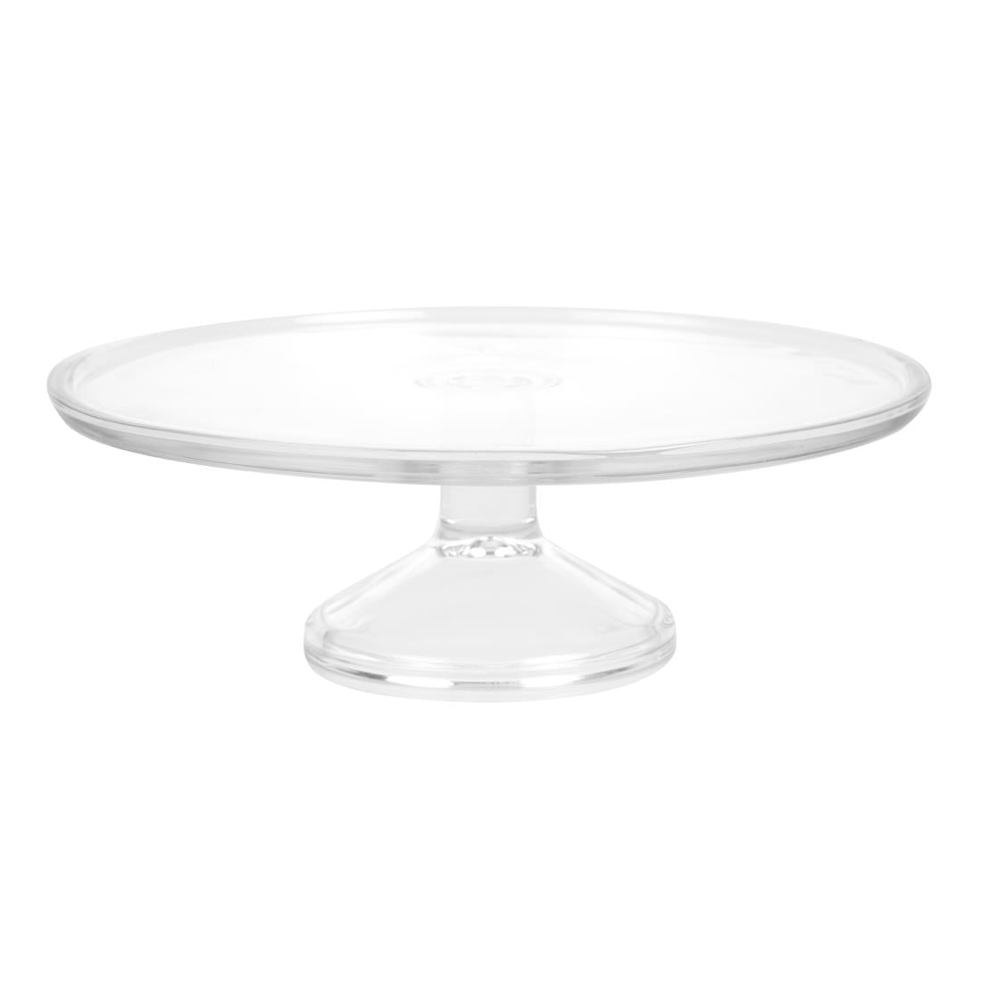 CS013 Olympia glazen taartplateau 30,5(Ø)cm