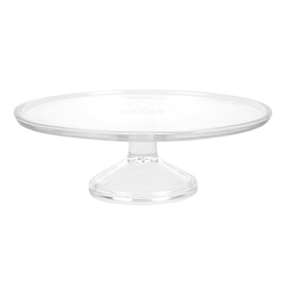 CS013 Olympia glazen taartplateau 30,5(Ø)cm