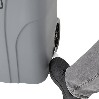 HC923 Jantex 120Ltr Container Met Voetpedaal Grijs