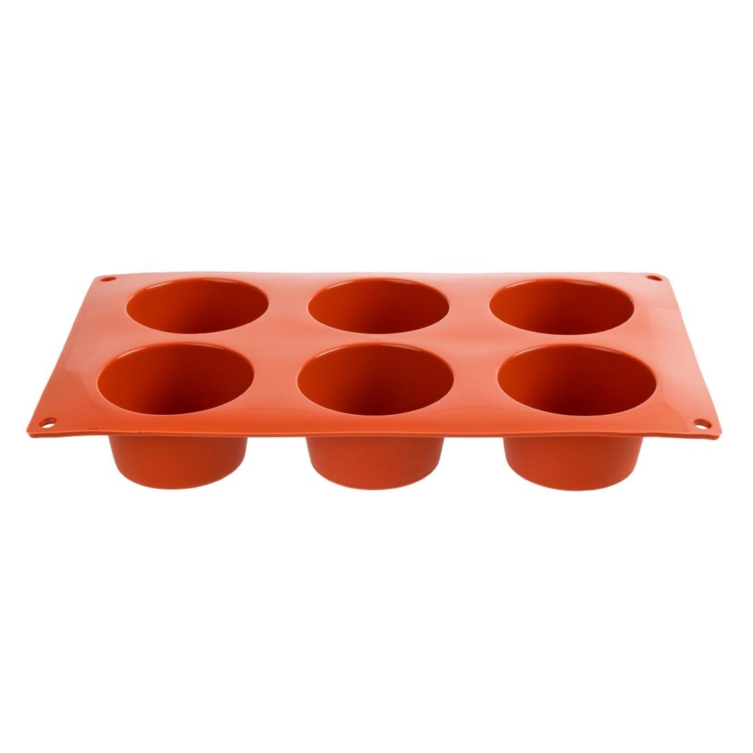 N933 Pavoni Formaflex siliconen bakvorm 6 muffins