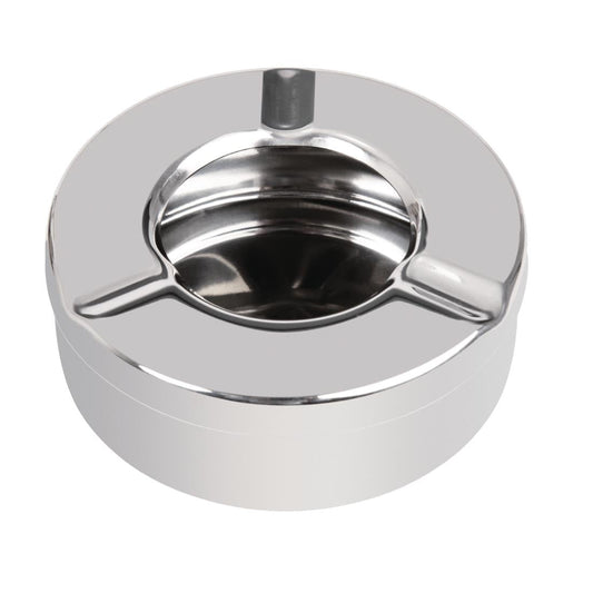 CM368 Olympia RVS windvrije asbak 9cm (6 stuks)