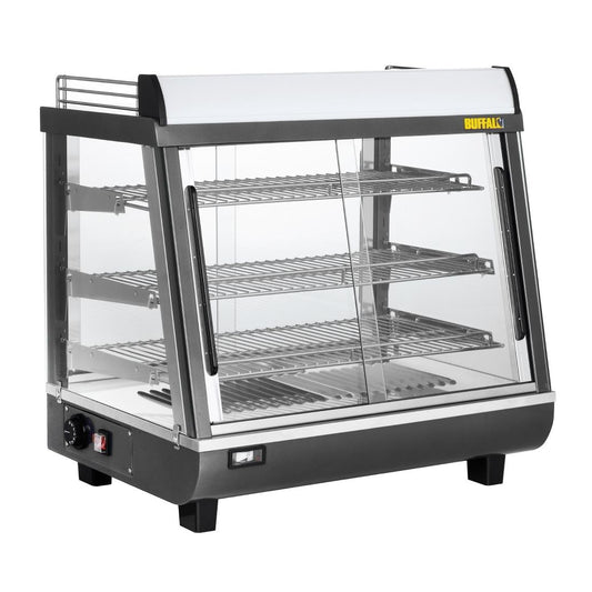 HW927 Buffalo Voor- En Achterdeur Verwarmde Vitrine 96Ltr