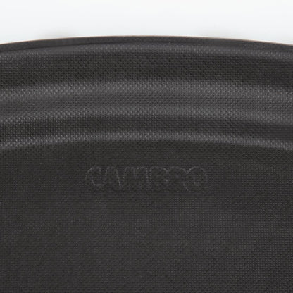 DM783 Cambro Camtread ovaal antislip glasvezel dienblad zwart 68,5x56cm