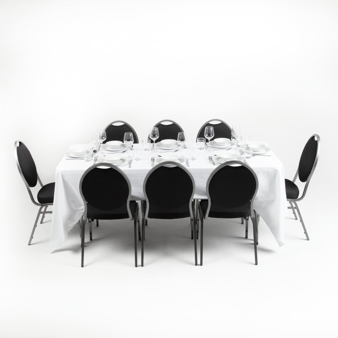 U579 Bolero rechthoekige klaptafel grijs 183cm