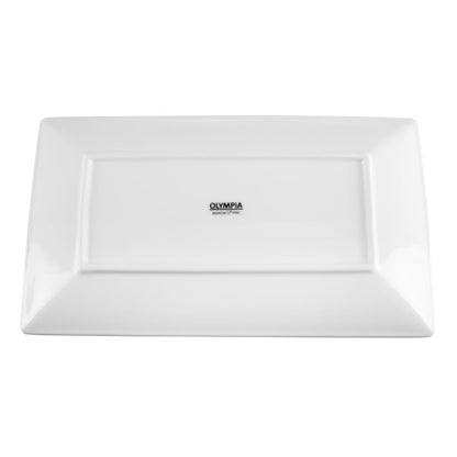 CC895 Olympia Whiteware rechthoekige serveerschalen 31x18cm (2 stuks)
