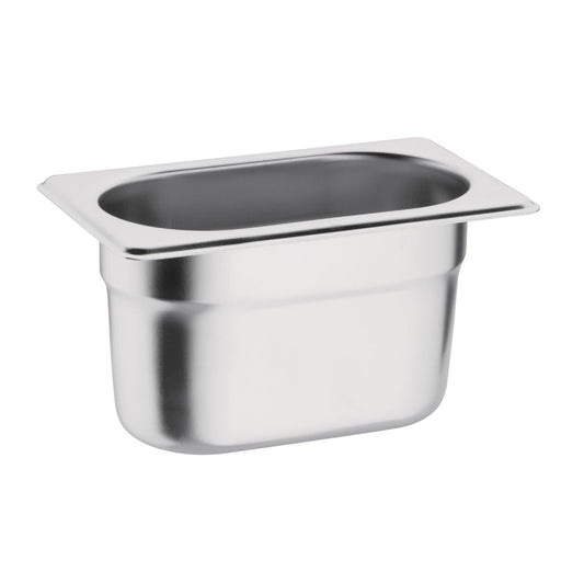 K825 Vogue roestvrijstalen 1/9 gastronorm bak 100mm